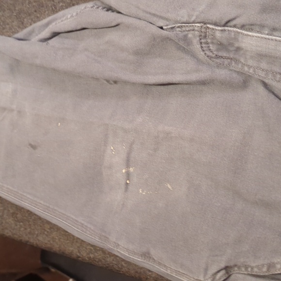 Carhartt Rugged Flex Canvas Work Pant With Caulking And Grease Marks - Picture 8 of 12